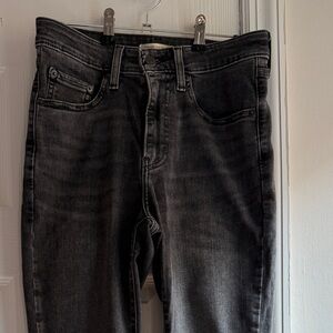 Levi's 721 Women's Mid-Rise Skinny Jeans, Size 27 - Soft Black